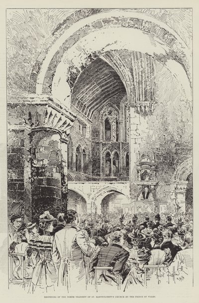 Reopening of the North Transept of St Bartholomew